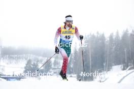 02.03.2024, Lahti, Finland (FIN): Simeon Deyanov (BUL) - FIS world cup cross-country, 20km, Lahti (FIN). www.nordicfocus.com. © Modica/NordicFocus. Every downloaded picture is fee-liable.