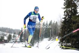 02.03.2024, Lahti, Finland (FIN): Kseniya Shalygina (KAZ) - FIS world cup cross-country, 20km, Lahti (FIN). www.nordicfocus.com. © Modica/NordicFocus. Every downloaded picture is fee-liable.