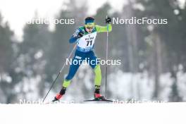 03.03.2024, Lahti, Finland (FIN): Anze Gros (SLO) - FIS world cup cross-country, individual sprint, Lahti (FIN). www.nordicfocus.com. © Modica/NordicFocus. Every downloaded picture is fee-liable.