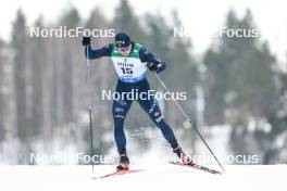 03.03.2024, Lahti, Finland (FIN): Michael Hellweger (ITA) - FIS world cup cross-country, individual sprint, Lahti (FIN). www.nordicfocus.com. © Modica/NordicFocus. Every downloaded picture is fee-liable.