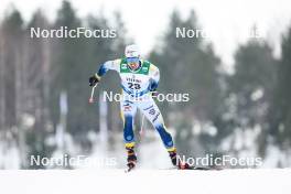 03.03.2024, Lahti, Finland (FIN): Calle Halfvarsson (SWE) - FIS world cup cross-country, individual sprint, Lahti (FIN). www.nordicfocus.com. © Modica/NordicFocus. Every downloaded picture is fee-liable.
