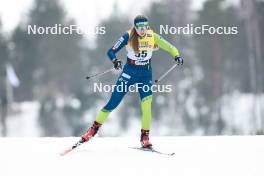 03.03.2024, Lahti, Finland (FIN): Anja Mandeljc (SLO) - FIS world cup cross-country, individual sprint, Lahti (FIN). www.nordicfocus.com. © Modica/NordicFocus. Every downloaded picture is fee-liable.