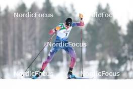 03.03.2024, Lahti, Finland (FIN): Kevin Bolger (USA) - FIS world cup cross-country, individual sprint, Lahti (FIN). www.nordicfocus.com. © Modica/NordicFocus. Every downloaded picture is fee-liable.