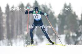 03.03.2024, Lahti, Finland (FIN): Alessandro Chiocchetti (ITA) - FIS world cup cross-country, individual sprint, Lahti (FIN). www.nordicfocus.com. © Modica/NordicFocus. Every downloaded picture is fee-liable.