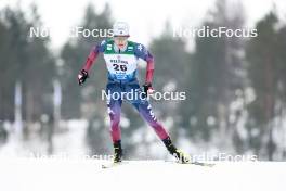 03.03.2024, Lahti, Finland (FIN): James Clinton Schoonmaker (USA) - FIS world cup cross-country, individual sprint, Lahti (FIN). www.nordicfocus.com. © Modica/NordicFocus. Every downloaded picture is fee-liable.
