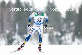 03.03.2024, Lahti, Finland (FIN): Calle Halfvarsson (SWE) - FIS world cup cross-country, individual sprint, Lahti (FIN). www.nordicfocus.com. © Modica/NordicFocus. Every downloaded picture is fee-liable.