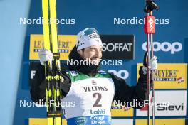 03.03.2024, Lahti, Finland (FIN): Lucas Chanavat (FRA) - FIS world cup cross-country, individual sprint, Lahti (FIN). www.nordicfocus.com. © Modica/NordicFocus. Every downloaded picture is fee-liable.