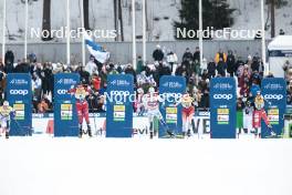 03.03.2024, Lahti, Finland (FIN): Jonna Sundling (SWE), Kristine Stavaas Skistad (NOR), Linn Svahn (SWE), Desiree Steiner (SUI), Katerina Janatova (CZE), (l-r)  - FIS world cup cross-country, individual sprint, Lahti (FIN). www.nordicfocus.com. © Modica/NordicFocus. Every downloaded picture is fee-liable.