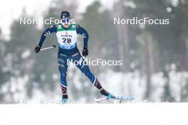 03.03.2024, Lahti, Finland (FIN): Jules Chappaz (FRA) - FIS world cup cross-country, individual sprint, Lahti (FIN). www.nordicfocus.com. © Modica/NordicFocus. Every downloaded picture is fee-liable.
