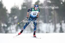 03.03.2024, Lahti, Finland (FIN): Hugo Lapalus (FRA) - FIS world cup cross-country, individual sprint, Lahti (FIN). www.nordicfocus.com. © Modica/NordicFocus. Every downloaded picture is fee-liable.