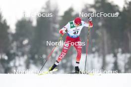 03.03.2024, Lahti, Finland (FIN): Kamil Bury (POL) - FIS world cup cross-country, individual sprint, Lahti (FIN). www.nordicfocus.com. © Modica/NordicFocus. Every downloaded picture is fee-liable.