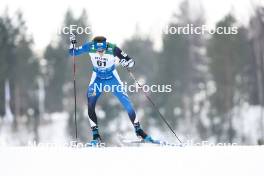 03.03.2024, Lahti, Finland (FIN): Karl Sebastian Dremljuga (EST) - FIS world cup cross-country, individual sprint, Lahti (FIN). www.nordicfocus.com. © Modica/NordicFocus. Every downloaded picture is fee-liable.