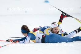 03.03.2024, Lahti, Finland (FIN): Johanna Hagstroem (SWE), Jasmin Kahara (FIN), (l-r), (l-r)  - FIS world cup cross-country, individual sprint, Lahti (FIN). www.nordicfocus.com. © Modica/NordicFocus. Every downloaded picture is fee-liable.