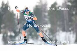03.03.2024, Lahti, Finland (FIN): James Clugnet (GBR) - FIS world cup cross-country, individual sprint, Lahti (FIN). www.nordicfocus.com. © Modica/NordicFocus. Every downloaded picture is fee-liable.