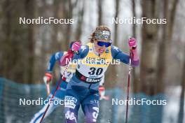 03.03.2024, Lahti, Finland (FIN): Rosie Brennan (USA) - FIS world cup cross-country, individual sprint, Lahti (FIN). www.nordicfocus.com. © Modica/NordicFocus. Every downloaded picture is fee-liable.