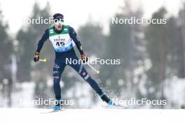 03.03.2024, Lahti, Finland (FIN): Riccardo Bernardi (ITA) - FIS world cup cross-country, individual sprint, Lahti (FIN). www.nordicfocus.com. © Modica/NordicFocus. Every downloaded picture is fee-liable.