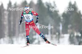 03.03.2024, Lahti, Finland (FIN): Matz William Jenssen (NOR) - FIS world cup cross-country, individual sprint, Lahti (FIN). www.nordicfocus.com. © Modica/NordicFocus. Every downloaded picture is fee-liable.