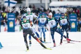03.03.2024, Lahti, Finland (FIN): Marius Kastner (GER), Renaud Jay (FRA), (l-r)  - FIS world cup cross-country, individual sprint, Lahti (FIN). www.nordicfocus.com. © Modica/NordicFocus. Every downloaded picture is fee-liable.