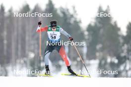 03.03.2024, Lahti, Finland (FIN): Xavier Mckeever (CAN) - FIS world cup cross-country, individual sprint, Lahti (FIN). www.nordicfocus.com. © Modica/NordicFocus. Every downloaded picture is fee-liable.
