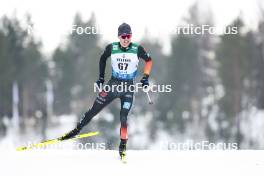 03.03.2024, Lahti, Finland (FIN): Elias Keck (GER) - FIS world cup cross-country, individual sprint, Lahti (FIN). www.nordicfocus.com. © Modica/NordicFocus. Every downloaded picture is fee-liable.