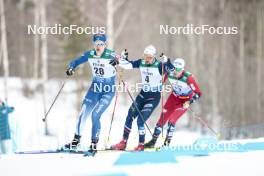 03.03.2024, Lahti, Finland (FIN): Niilo Moilanen (FIN), Renaud Jay (FRA), (l-r), (l-r)  - FIS world cup cross-country, individual sprint, Lahti (FIN). www.nordicfocus.com. © Modica/NordicFocus. Every downloaded picture is fee-liable.