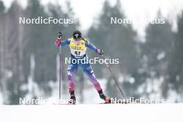 03.03.2024, Lahti, Finland (FIN): Lauren Jortberg (USA) - FIS world cup cross-country, individual sprint, Lahti (FIN). www.nordicfocus.com. © Modica/NordicFocus. Every downloaded picture is fee-liable.