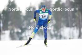 03.03.2024, Lahti, Finland (FIN): Vladislav Kovalyov (KAZ) - FIS world cup cross-country, individual sprint, Lahti (FIN). www.nordicfocus.com. © Modica/NordicFocus. Every downloaded picture is fee-liable.