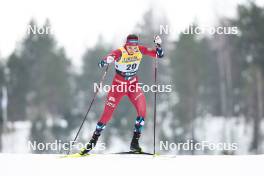 03.03.2024, Lahti, Finland (FIN): Kristine Stavaas Skistad (NOR) - FIS world cup cross-country, individual sprint, Lahti (FIN). www.nordicfocus.com. © Modica/NordicFocus. Every downloaded picture is fee-liable.