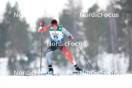 03.03.2024, Lahti, Finland (FIN): Pierre Grall-Johnson (CAN) - FIS world cup cross-country, individual sprint, Lahti (FIN). www.nordicfocus.com. © Modica/NordicFocus. Every downloaded picture is fee-liable.