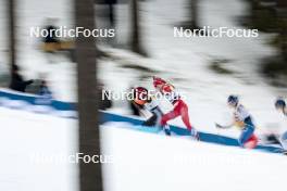 03.03.2024, Lahti, Finland (FIN): Coletta Rydzek (GER), Mathilde Myhrvold (NOR), (l-r)  - FIS world cup cross-country, individual sprint, Lahti (FIN). www.nordicfocus.com. © Modica/NordicFocus. Every downloaded picture is fee-liable.