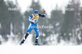 03.03.2024, Lahti, Finland (FIN): Keidy Kaasiku (EST) - FIS world cup cross-country, individual sprint, Lahti (FIN). www.nordicfocus.com. © Modica/NordicFocus. Every downloaded picture is fee-liable.