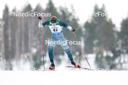 03.03.2024, Lahti, Finland (FIN): Wiljam Mattila (FIN) - FIS world cup cross-country, individual sprint, Lahti (FIN). www.nordicfocus.com. © Modica/NordicFocus. Every downloaded picture is fee-liable.