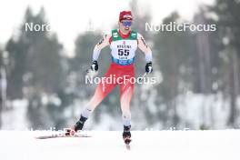 03.03.2024, Lahti, Finland (FIN): Ilan Pittier (SUI) - FIS world cup cross-country, individual sprint, Lahti (FIN). www.nordicfocus.com. © Modica/NordicFocus. Every downloaded picture is fee-liable.