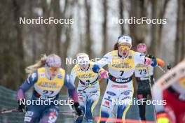 03.03.2024, Lahti, Finland (FIN): Maja Dahlqvist (SWE) - FIS world cup cross-country, individual sprint, Lahti (FIN). www.nordicfocus.com. © Modica/NordicFocus. Every downloaded picture is fee-liable.