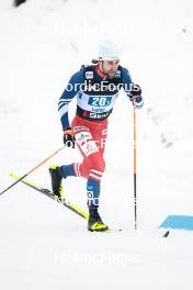 01.03.2024, Lahti, Finland (FIN): Tomas Dufek (CZE) - FIS world cup cross-country, team sprint, Lahti (FIN). www.nordicfocus.com. © Modica/NordicFocus. Every downloaded picture is fee-liable.