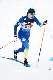 01.03.2024, Lahti, Finland (FIN): Nadezhda Stepashkina (KAZ) - FIS world cup cross-country, team sprint, Lahti (FIN). www.nordicfocus.com. © Modica/NordicFocus. Every downloaded picture is fee-liable.
