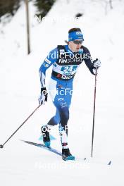 01.03.2024, Lahti, Finland (FIN): Karl Sebastian Dremljuga (EST) - FIS world cup cross-country, team sprint, Lahti (FIN). www.nordicfocus.com. © Modica/NordicFocus. Every downloaded picture is fee-liable.