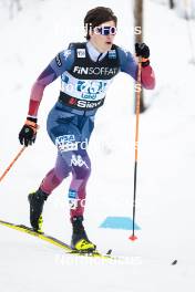 01.03.2024, Lahti, Finland (FIN): Michael Earnhart (USA) - FIS world cup cross-country, team sprint, Lahti (FIN). www.nordicfocus.com. © Modica/NordicFocus. Every downloaded picture is fee-liable.