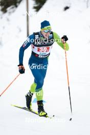 01.03.2024, Lahti, Finland (FIN): Miha Licef (SLO) - FIS world cup cross-country, team sprint, Lahti (FIN). www.nordicfocus.com. © Modica/NordicFocus. Every downloaded picture is fee-liable.