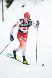 01.03.2024, Lahti, Finland (FIN): Janik Riebli (SUI) - FIS world cup cross-country, team sprint, Lahti (FIN). www.nordicfocus.com. © Modica/NordicFocus. Every downloaded picture is fee-liable.