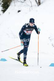 01.03.2024, Lahti, Finland (FIN): Alessandro Chiocchetti (ITA) - FIS world cup cross-country, team sprint, Lahti (FIN). www.nordicfocus.com. © Modica/NordicFocus. Every downloaded picture is fee-liable.