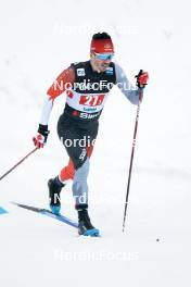 01.03.2024, Lahti, Finland (FIN): Pierre Grall-Johnson (CAN) - FIS world cup cross-country, team sprint, Lahti (FIN). www.nordicfocus.com. © Modica/NordicFocus. Every downloaded picture is fee-liable.