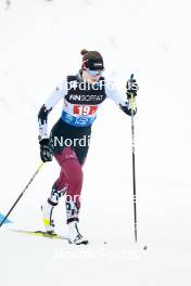 01.03.2024, Lahti, Finland (FIN): Samanta Krampe (LAT) - FIS world cup cross-country, team sprint, Lahti (FIN). www.nordicfocus.com. © Modica/NordicFocus. Every downloaded picture is fee-liable.