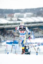 01.03.2024, Lahti, Finland (FIN): Jonna Sundling (SWE) - FIS world cup cross-country, team sprint, Lahti (FIN). www.nordicfocus.com. © Modica/NordicFocus. Every downloaded picture is fee-liable.