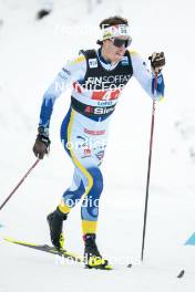 01.03.2024, Lahti, Finland (FIN): Johan Haeggstroem (SWE) - FIS world cup cross-country, team sprint, Lahti (FIN). www.nordicfocus.com. © Modica/NordicFocus. Every downloaded picture is fee-liable.