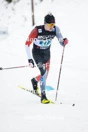 01.03.2024, Lahti, Finland (FIN): Sasha Masson (CAN) - FIS world cup cross-country, team sprint, Lahti (FIN). www.nordicfocus.com. © Modica/NordicFocus. Every downloaded picture is fee-liable.