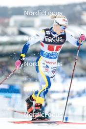 01.03.2024, Lahti, Finland (FIN): Jonna Sundling (SWE) - FIS world cup cross-country, team sprint, Lahti (FIN). www.nordicfocus.com. © Modica/NordicFocus. Every downloaded picture is fee-liable.