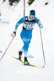 01.03.2024, Lahti, Finland (FIN): Svyatoslav Matassov (KAZ) - FIS world cup cross-country, team sprint, Lahti (FIN). www.nordicfocus.com. © Modica/NordicFocus. Every downloaded picture is fee-liable.