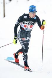 01.03.2024, Lahti, Finland (FIN): Anian Sossau (GER) - FIS world cup cross-country, team sprint, Lahti (FIN). www.nordicfocus.com. © Modica/NordicFocus. Every downloaded picture is fee-liable.