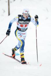 01.03.2024, Lahti, Finland (FIN): William Poromaa (SWE) - FIS world cup cross-country, team sprint, Lahti (FIN). www.nordicfocus.com. © Modica/NordicFocus. Every downloaded picture is fee-liable.